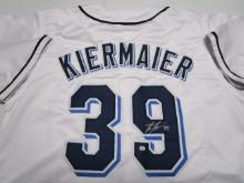 Kevin Kiermaier of the Tampa Bay Rays signed autographed baseball jersey PAAS COA 682