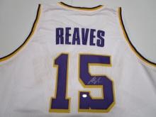 Austin Reaves of the LA Lakers signed autographed basketball jersey PAAS COA 358