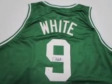Derrick White of the Boston Celtics signed autographed basketball jersey PAAS COA 378
