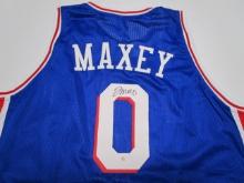 Tyrese Maxey of the Philadelphia 76ers signed autographed basketball jersey PAAS COA 368