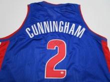 Cade Cunningham of the Detroit Pistons signed autographed basketball jersey PAAS COA 751