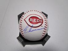 Elly De La Cruz of the Cincinnati Reds signed autographed logo baseball PAAS COA 222