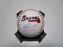 Ronald Acuna Jr of the Atlanta Braves signed autographed logo baseball PAAS COA 215