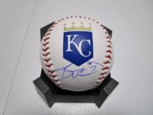 Bobby Witt Jr of the KC Royals signed autographed logo baseball PAAS COA 142
