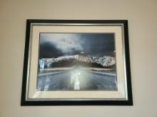 Mountain Highway Framed Photo - 27 x 33 in