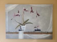 Tulip Flower - Signed Original Artwork - gallery wrapped