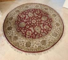 53 in Round Oriental rug