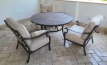 54 In Outdoor Table and 3 chairs