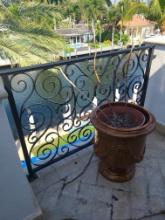 7 Custom Iron Railings - Third floor -42.5 x 67in -6 and 42.5 x 70 in