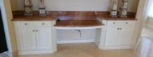 Powder station - 120 in with marble top