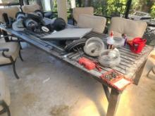 Outdoor table and 8 chairs
