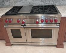 Wolf 6 Burner as Range and Double Oven