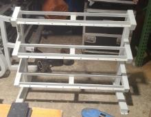 46 in Dumb bell Weight Rack by King - 3 Tiered