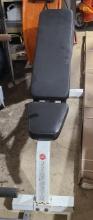 Lifefitness adjustable weight bench