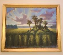 Original Artwork - Framed - unsigned - 67 x55.5 in -