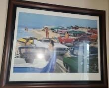 Fun in the Sun - Limited Edition Lithrograph by Dave Snyder -32.5 x 26.5 in