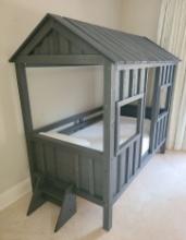 Kid's Twin bed and House Frame