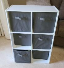 6 bin Storage Cabinet