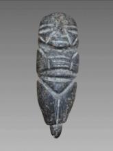 Pre-Columbian Mezcala Stone Effigy Marker