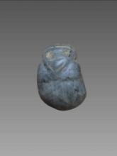 Pre-Columbian Jade Avian Celt Pendant, Costa Rica