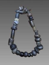 Pre-Columbian Mayan Jade Bead Assortment