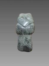Pre-Columbian Jade Avian Celt Pendant, Nicoya Costa Rica