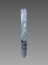 Antique Chinese Spinach Jade Hair Pin