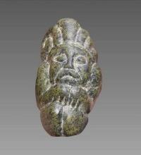 Pre-Columbian Jade Mayan Amulet
