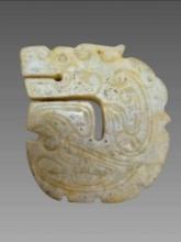 Ancient Hongshan Jade Dragon Pendant