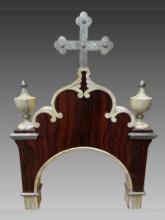 Antique 19th Century Architectural Salvage Church Alter