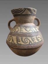 Pre-Columbian Polychrome Ceramic Vessel