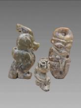 Ancient Hong Shang Jade Deities