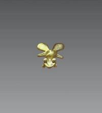 Pre-Columbian Panamaniam Gold Frog Pendant
