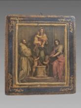 19th Century Italian Oil On Board