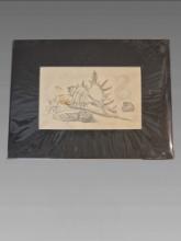 Paul Riba Graphite on Paper, Seashells