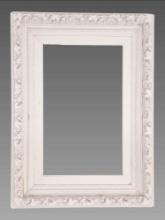 Antique Wood and Guesso Frame