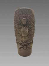Large Ceramic Mermaid Vase, Signed by Artist Leland G Shaw