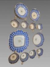 Mid-Century Porcelain Set Marked 232