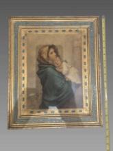 Madonna and Child Argentia Oil on Board