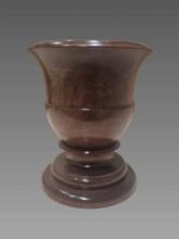 Costa Rican Hardwood Pedestal Urn