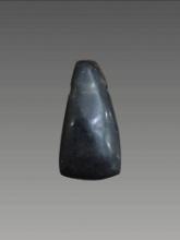 Pre-Columbian Jade Avian Celt Pendant, Costa Rica