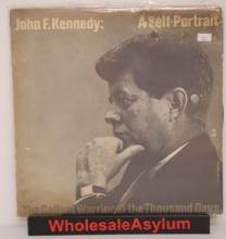 John F Kennedy: A Self Portrait LP Caedmon Records 1964 VG+ to EX