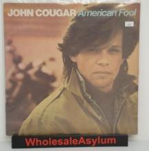 John Cougar "American Fool" LP Riva Records 1982 VG+ to EX