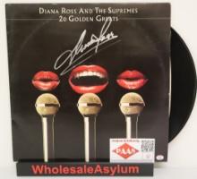 Diana Ross signed autographed Record Album Cover PAAS COA 089