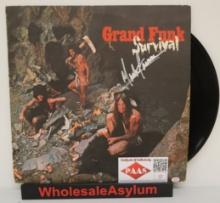 Mark Farner "Grand Funk Railroad" signed autographed Record Album Cover PAAS COA 104