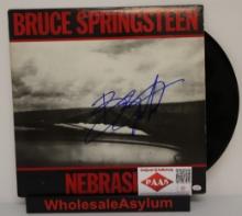 Bruce Springsteen signed autographed Record Album Cover PAAS COA 112