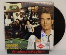 Huey Lewis signed autographed Record Album Cover PAAS COA 122