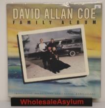 David Allan Coe "Family Album" LP Columbia 1978 VG+ to EX