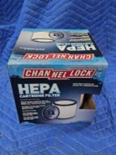 New, In Box Channel Lock Wet/Dry Vac HEPA Cartridge Filter