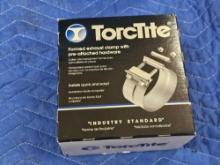 New, In Box TorcTite Formed Exhaust Clamp with Pre-attached Hardware